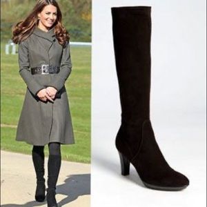 Kate Middleton Aquatalia Suede Knee High Boots